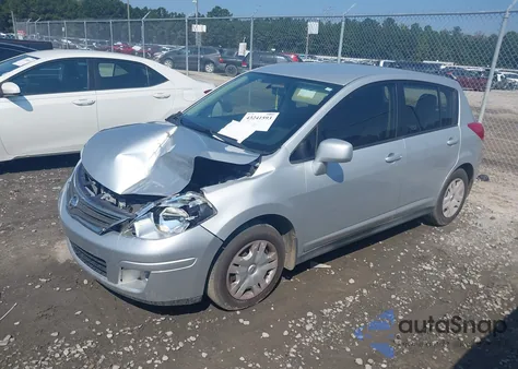 2012 Nissan Versa 1.8 S из США, поврежденный, VIN 3N1BC1CP5CK234763